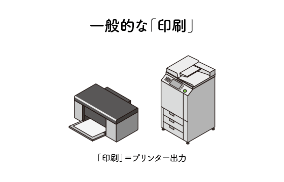 一般的な「印刷」